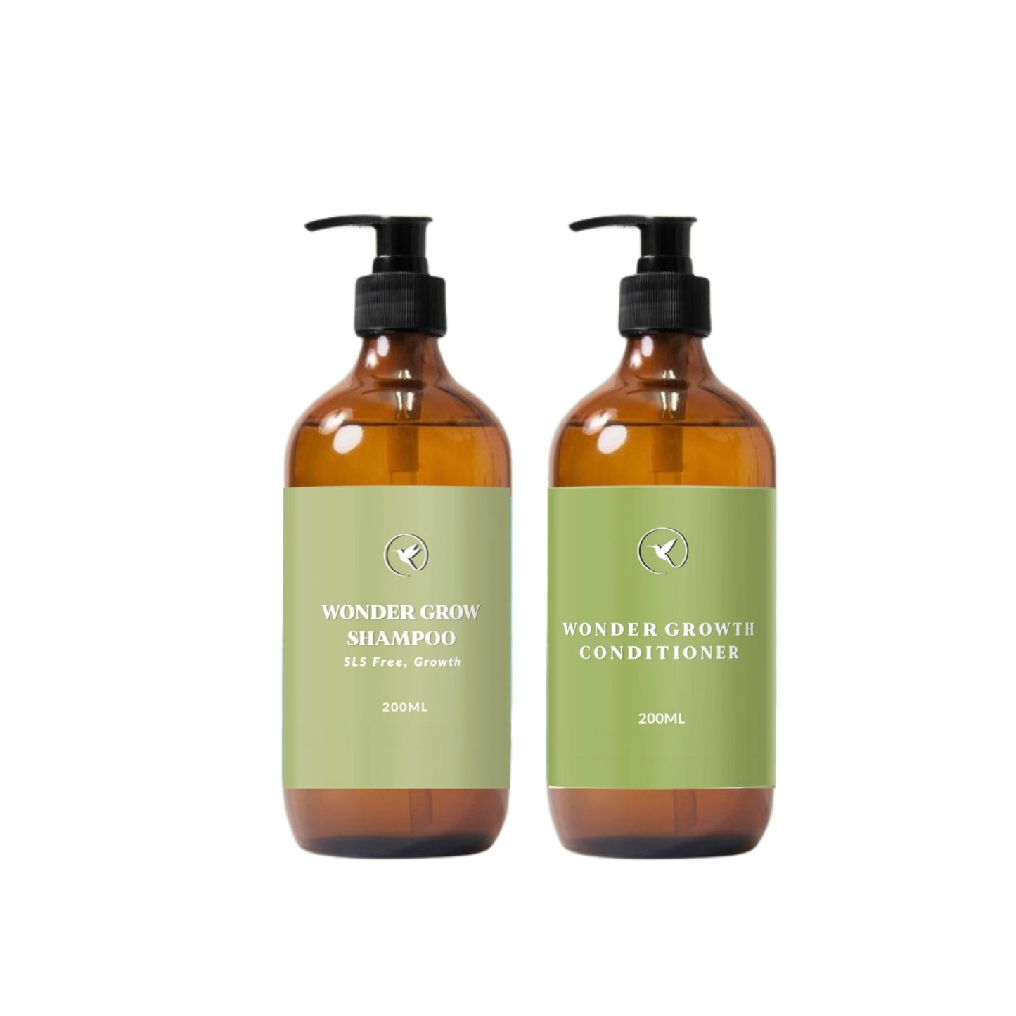 Wonder Growth Shampoo & Conditioner Combo – 200ml Each
