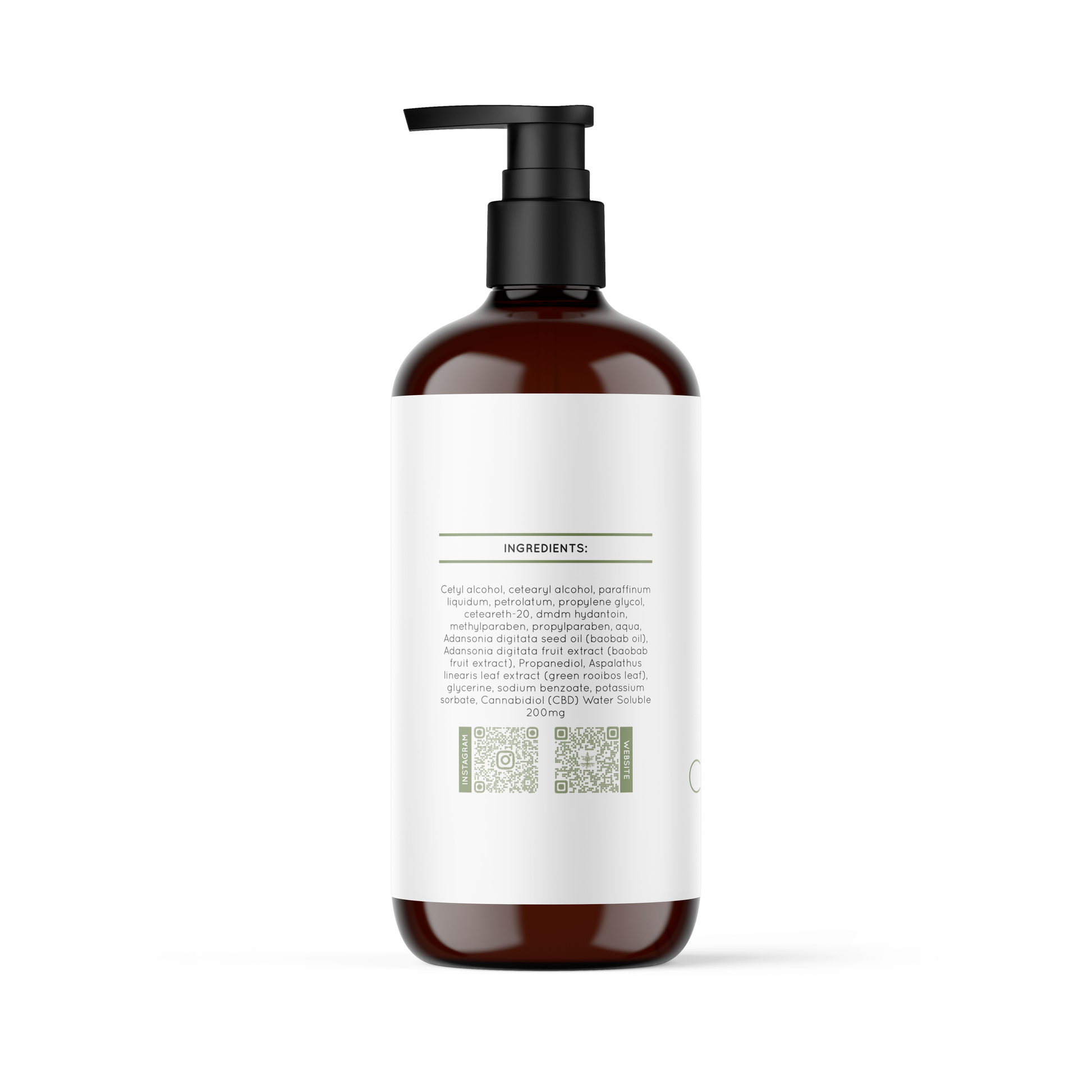 CBD infused body lotion canname